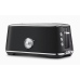 BTA740BTR2IAN1 Breville the Toast Select Luxe 4 Slice Long Slot Toaster - Black Truffle